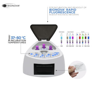 Mini-Bio Auto reader Incubator for Rapid Biological (Steam, ETO & Plasma)